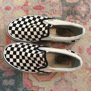 Checkered vans